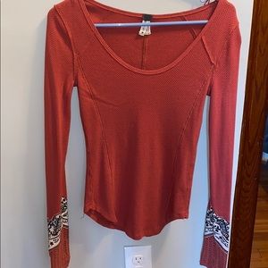 Free People Long Sleeve Tee